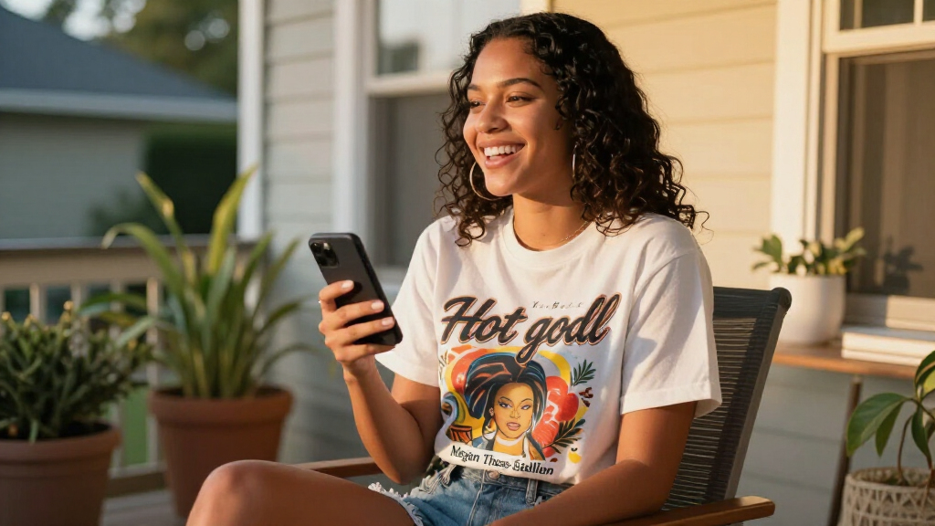real hot girl shirt merch megan thee stallion