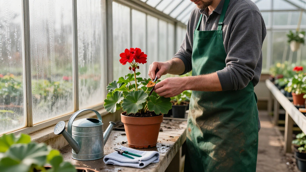 best geranium winter care supplies