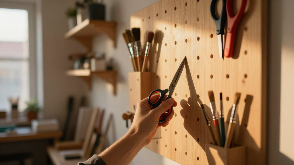 best pegboard wall system for craft tools
