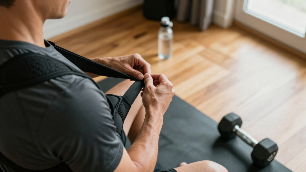 shoulder braces with compression support