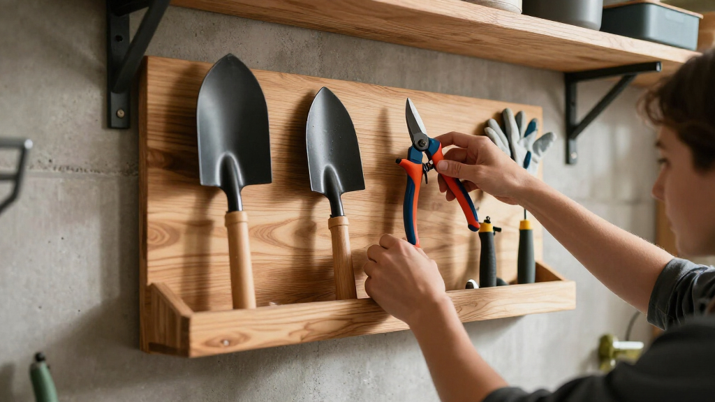 garden tool organizer