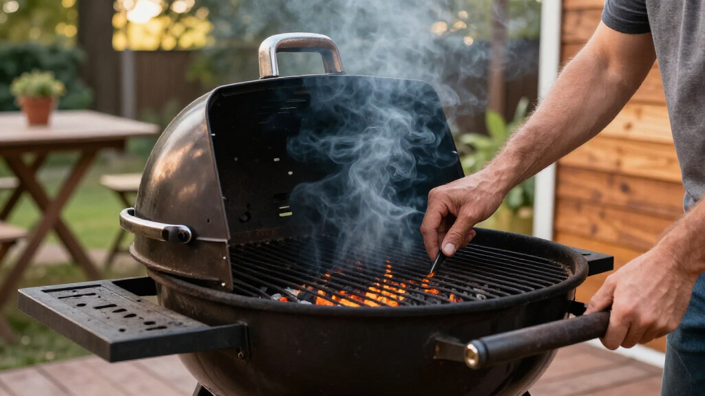 charcoal grill for smoking