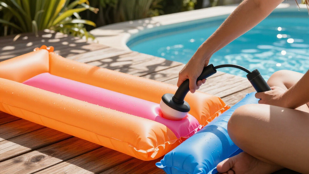 inflatable pool floats