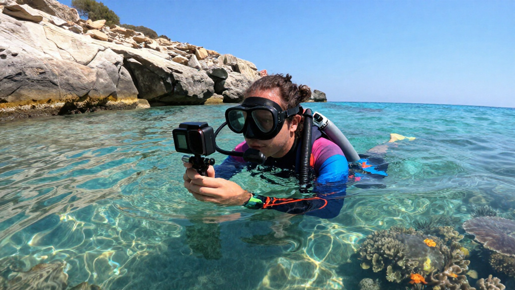 action camera for snorkeling in greece