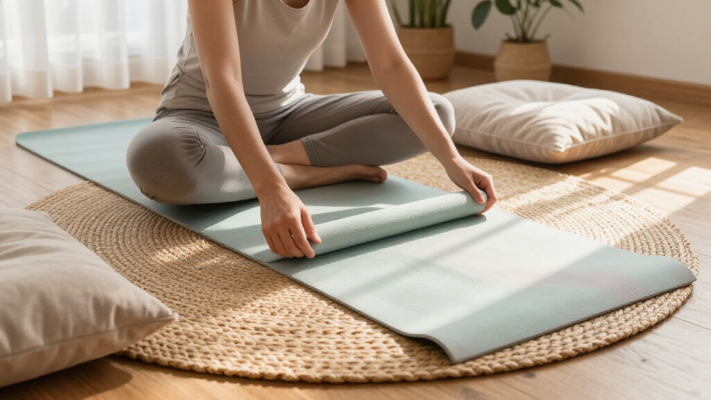 meditative yoga mats