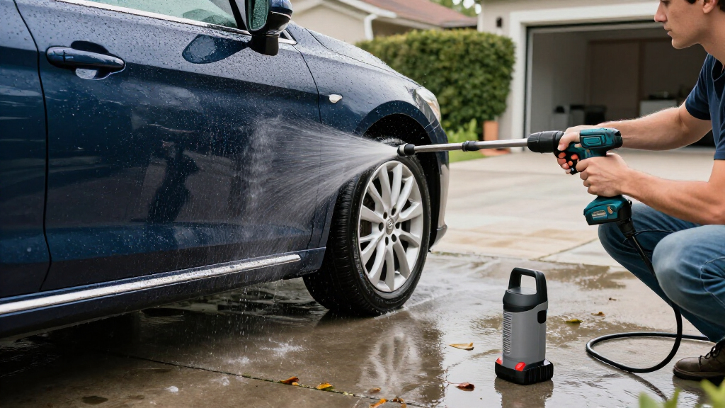 cordless pressure washers for cars