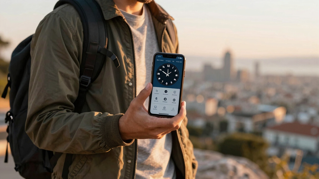 world clock for travelers