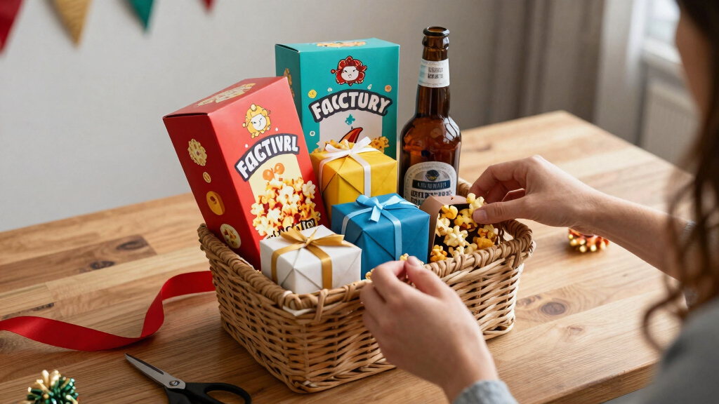 festival-themed gift baskets for dad