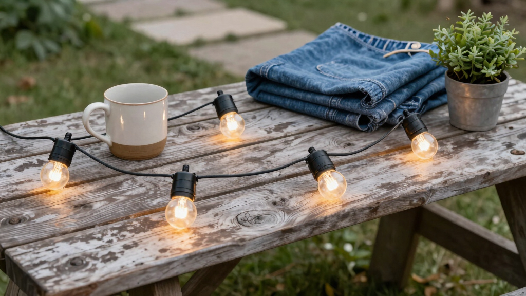 patriotic outdoor string lights