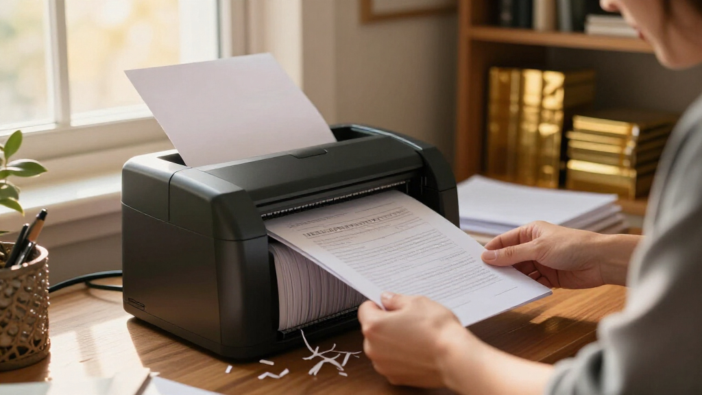 continuous run shredder for home businesses