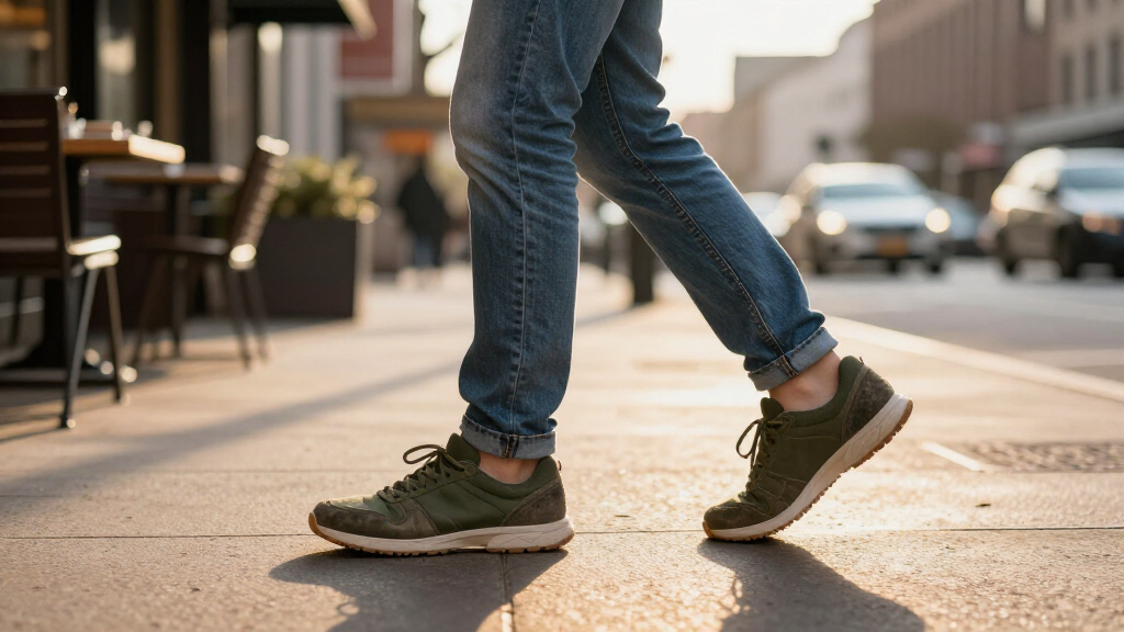 best army green sneakers