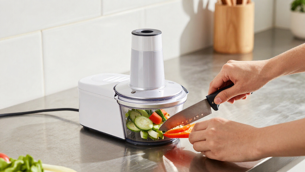 compact electric food choppers