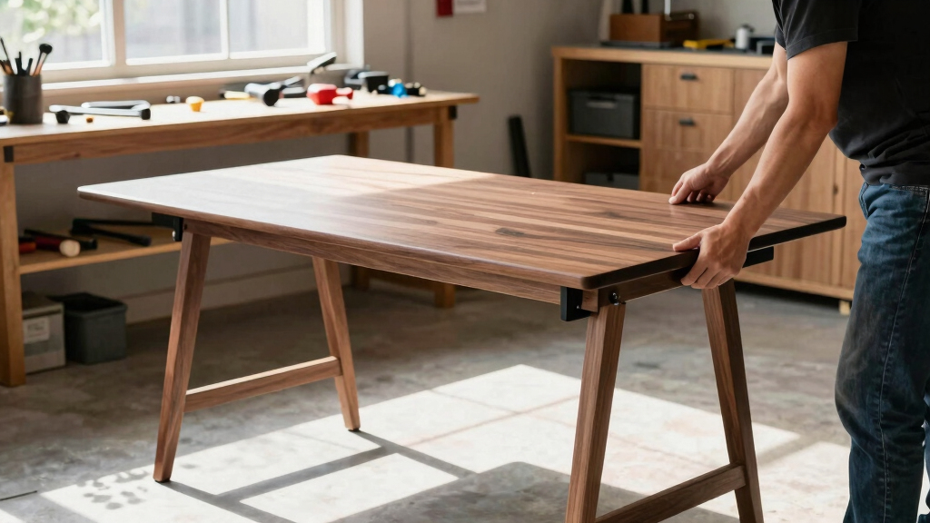 best space-saving solid wood tables