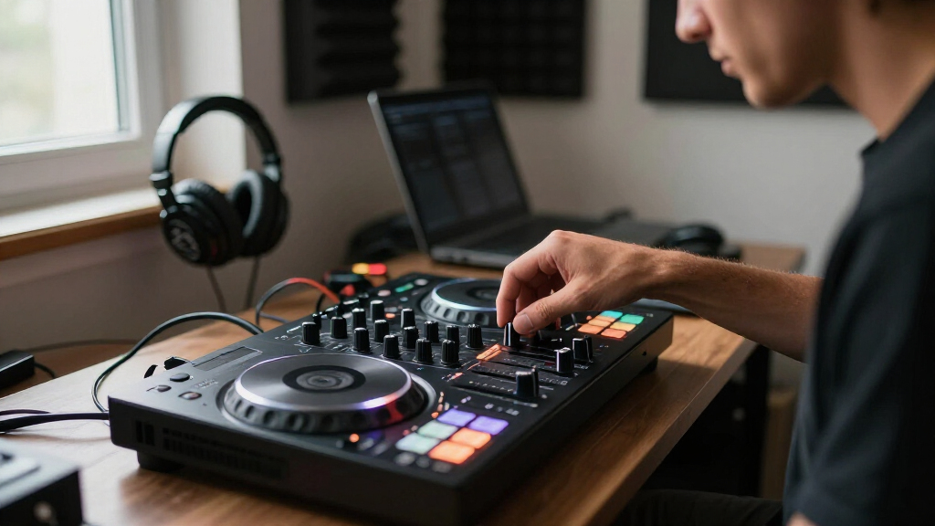 laptop DJ controllers