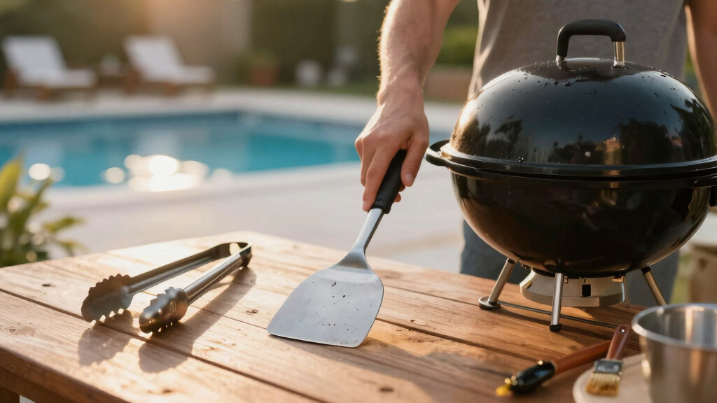 outdoor grilling tools set