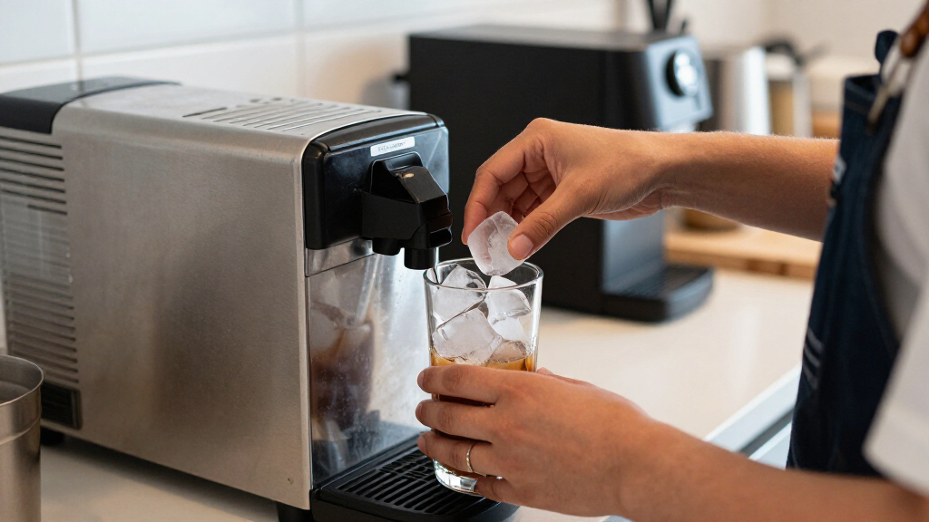 best clear ice machine for espresso tonics
