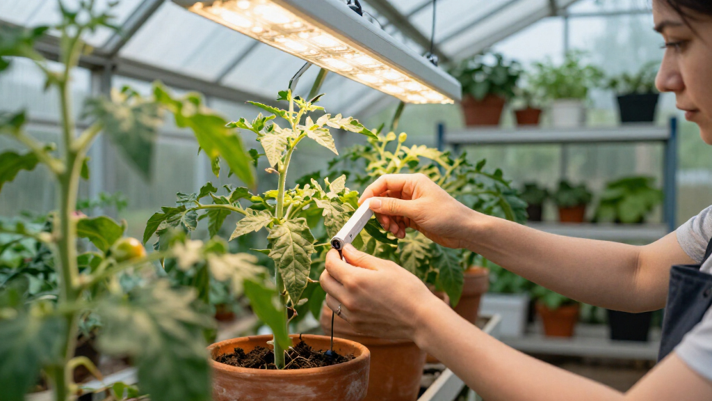 best supplemental side lighting for greenhouse crops