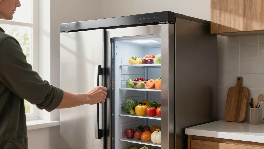 upright freezer