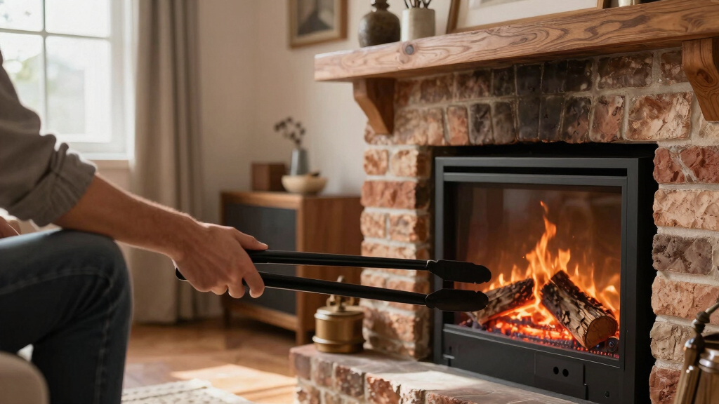 electric fireplace tools