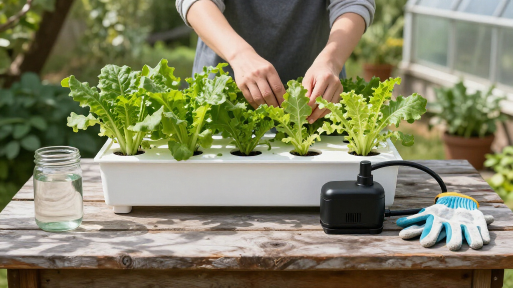 best hydroponic kits with reservoir and pump
