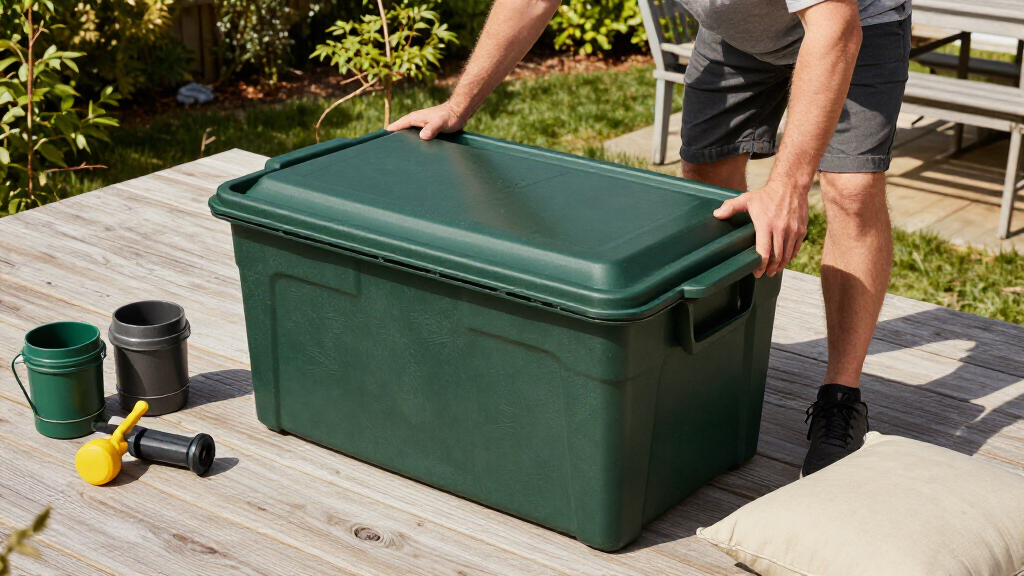 heavyduty outdoor storage deck boxes