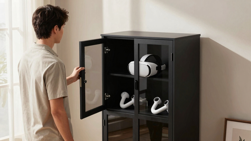 best lockable cabinets for VR gear