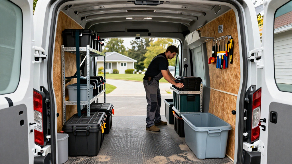 van cargo organizers