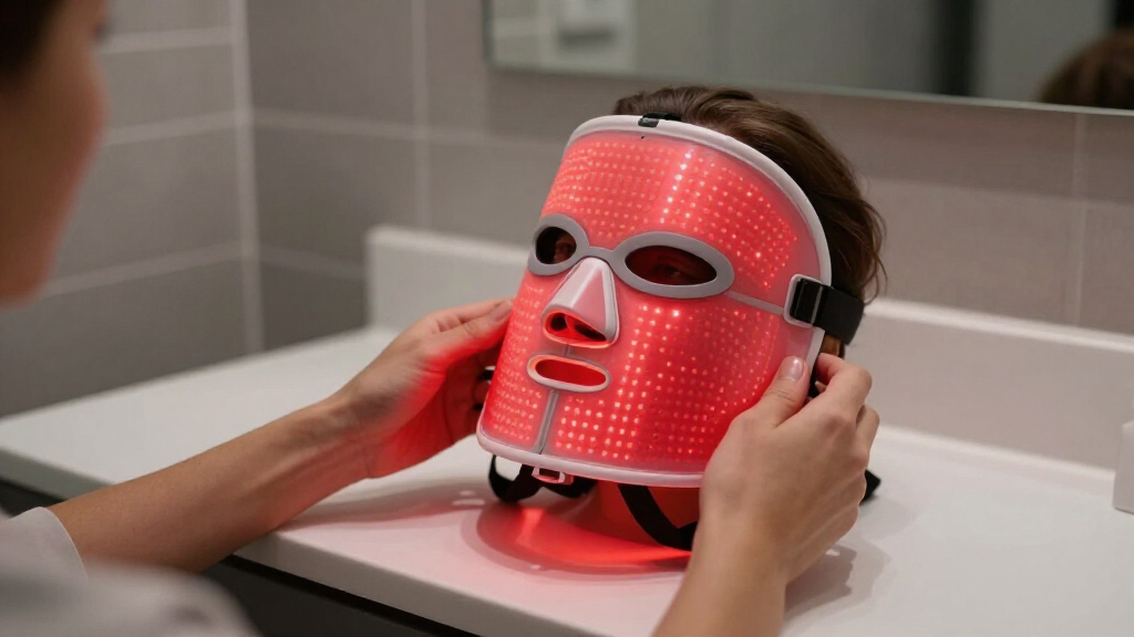 red light therapy face masks
