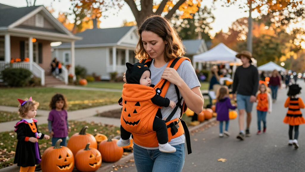 Halloween baby carriers