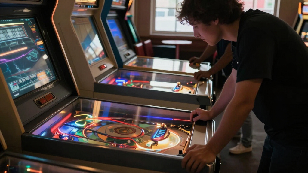 pinball machines
