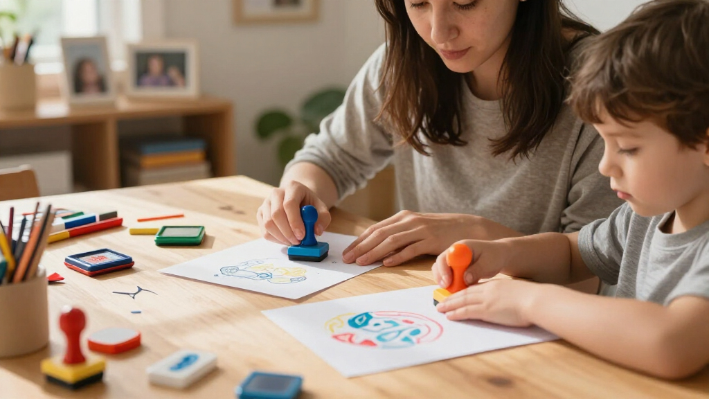 childrens craft stamps
