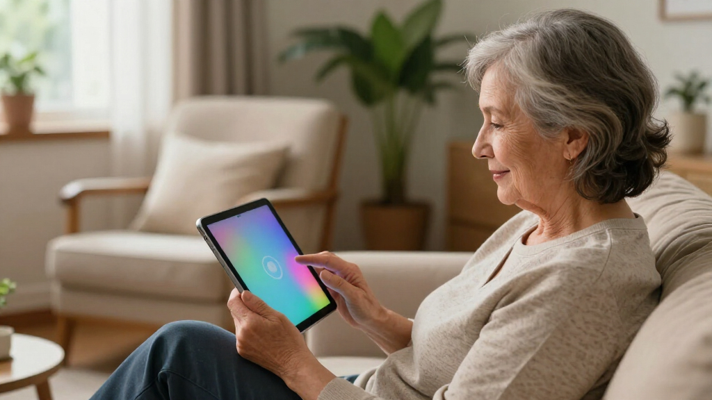 senior-friendly tablets for learning
