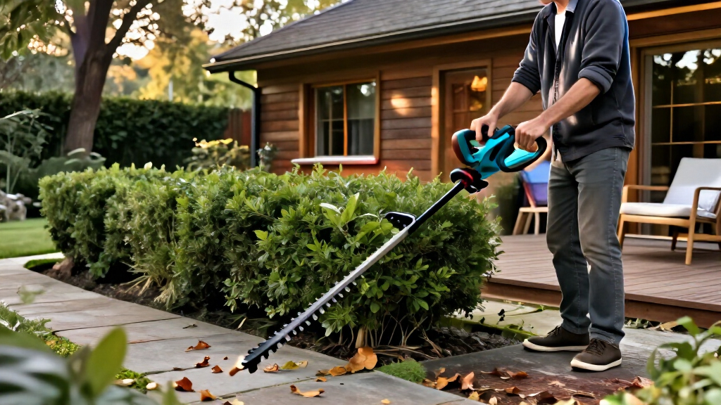 cordless hedge trimmer