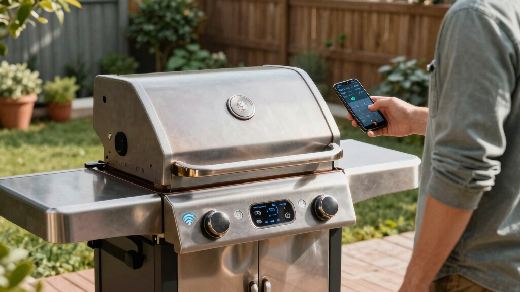 smart outdoor grills with Wi-Fi