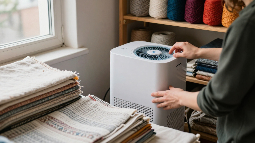 desiccant dehumidifier for textiles
