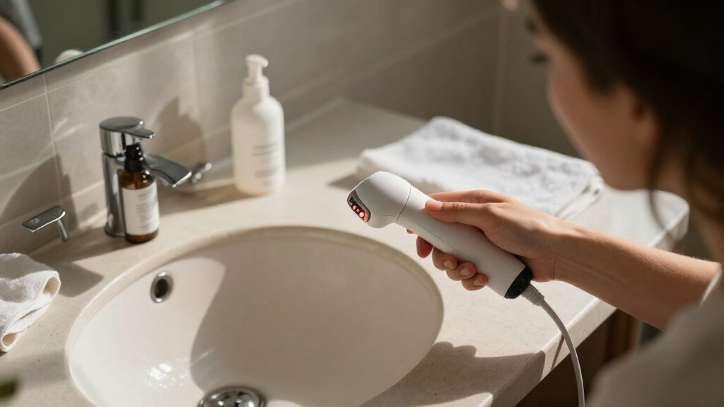 LED light therapy acne spot devices