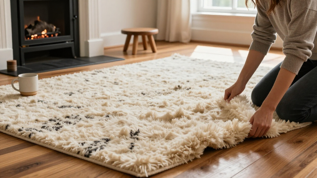 fire resistant wool rugs