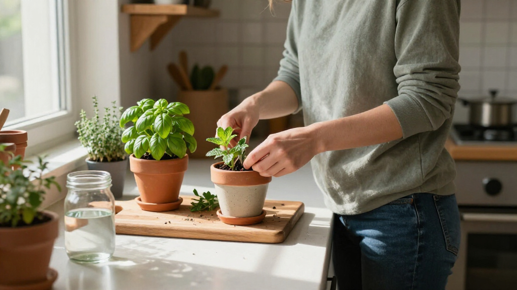 indoor herb gardens