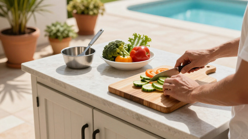best outdoor kitchen cabinet set