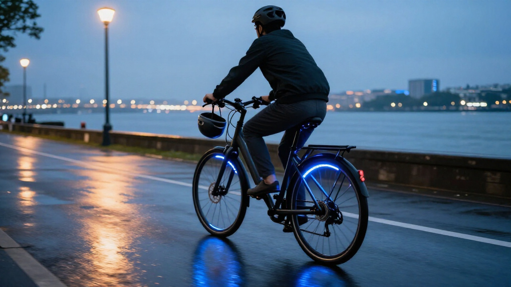 electric bike wheel lights