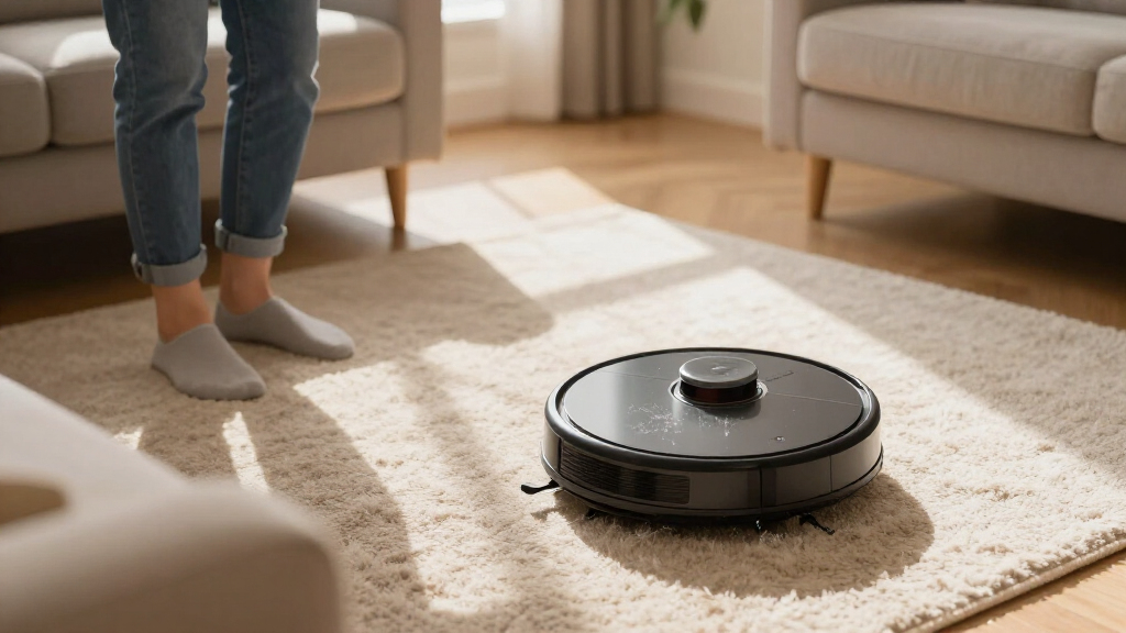 robot vacuum for pet hair with hepa filter