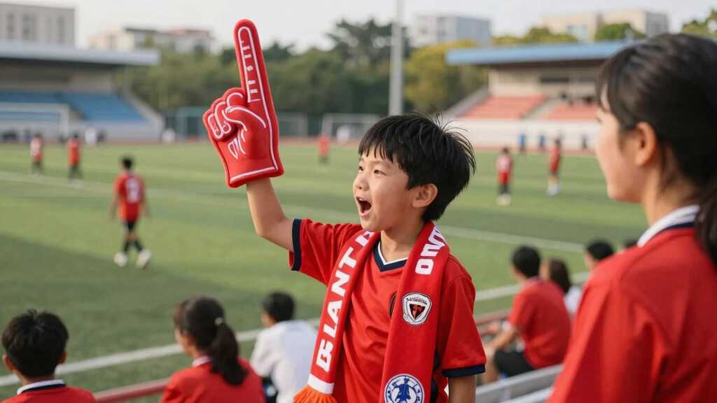 kids' soccer fan apparel
