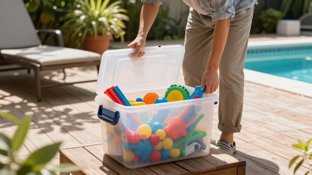 waterproof outdoor storage bins