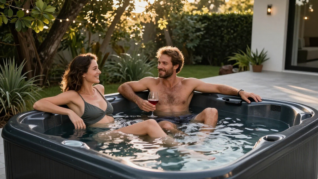 high end hot tubs for couples