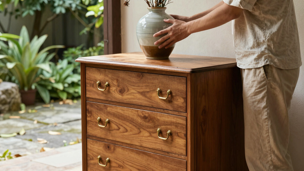 best fluted wood dresser