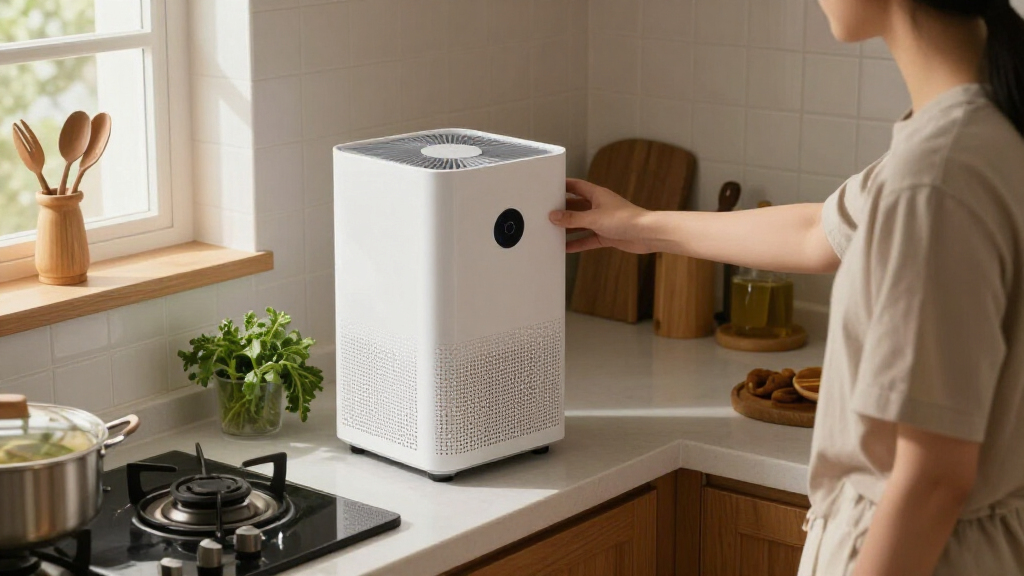hepa air purifier for kitchen for small apartments