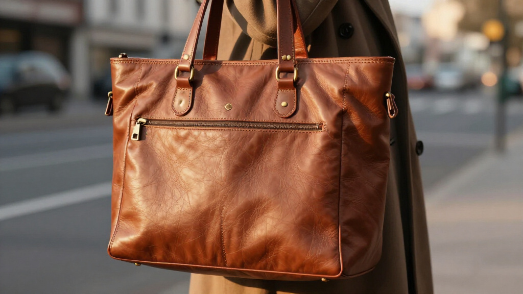 italian leather laptop tote bags with laptop compartment