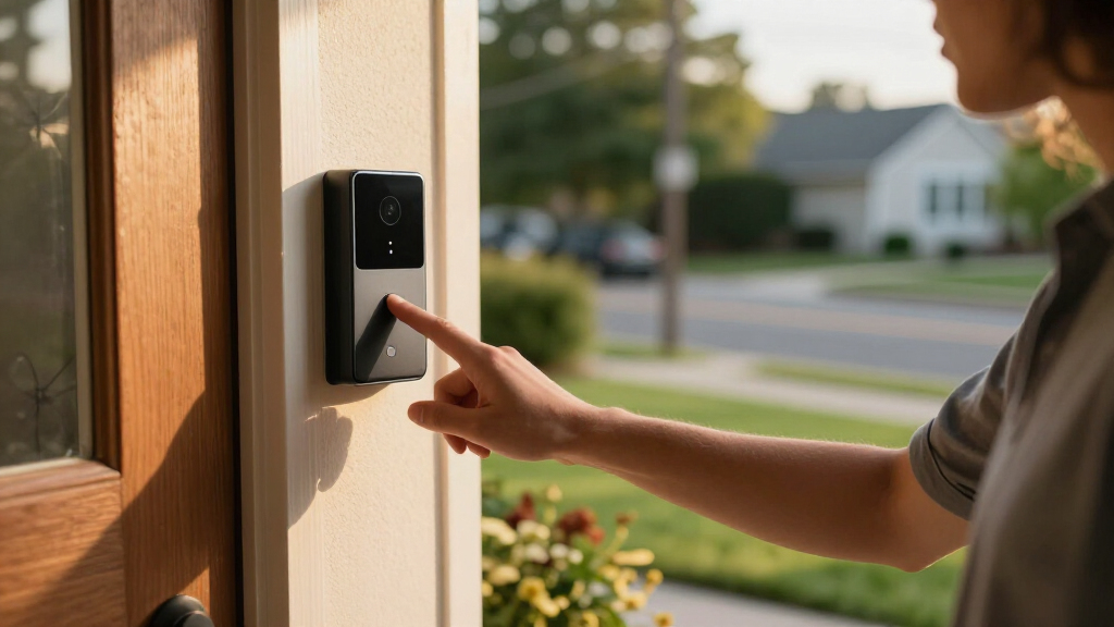 smart doorbell with local storage