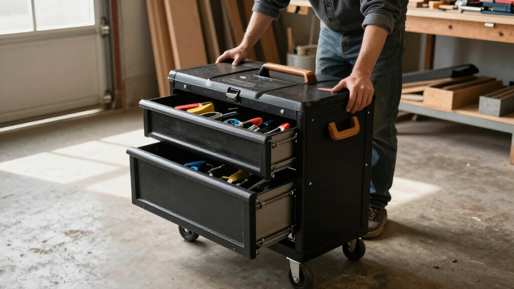 rolling tool chest cabinet