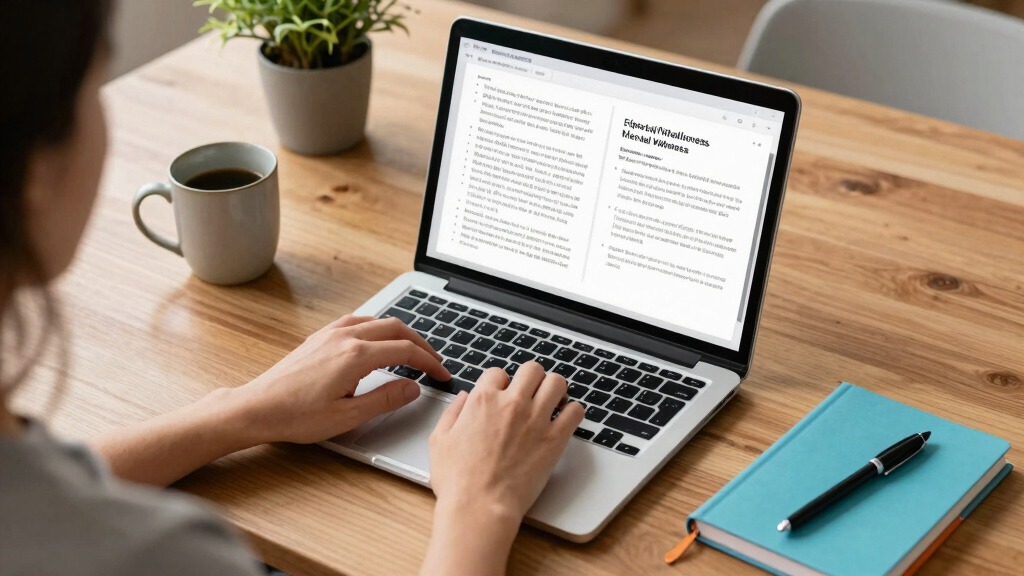 mental wellness journals